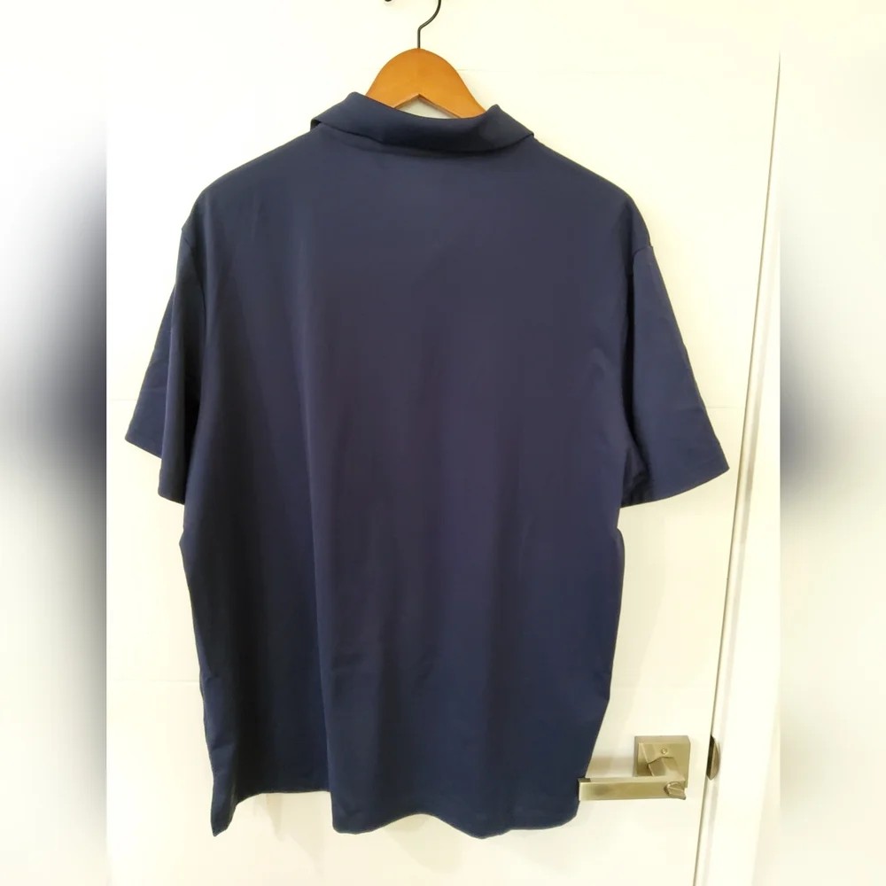 Polo by Ralph Performans Lauren Men's Navy Polo Shirt Size M